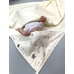Полотенце большое с уголком для купания новорожденного "Буль-буль-2" 110х110 см