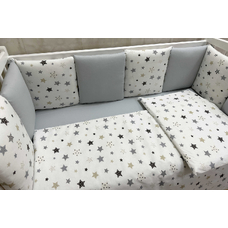 Бортики в кроватку Мозаика-75