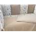 Комплект в круглую (овальную) кроватки Мозаика-93 18 предметов