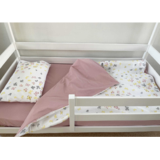 Комплект в детскую кровать 80х160 см 3 предмета (кпб-тд-12)