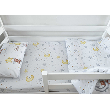 Комплект в детскую кровать 80х160 см 3 предмета (кпб-тд-20)