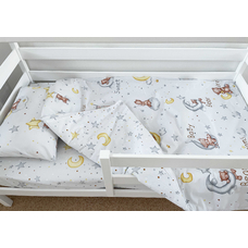 Комплект в детскую кровать 80х160 см 3 предмета (кпб-тд-20)