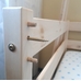 Кроватка домик двухъярусная Для двоих (без покраски)