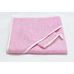 Полотенце уголок с рукавичкой (розовый)